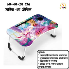 Laptop folding table