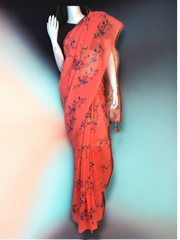 Print saree