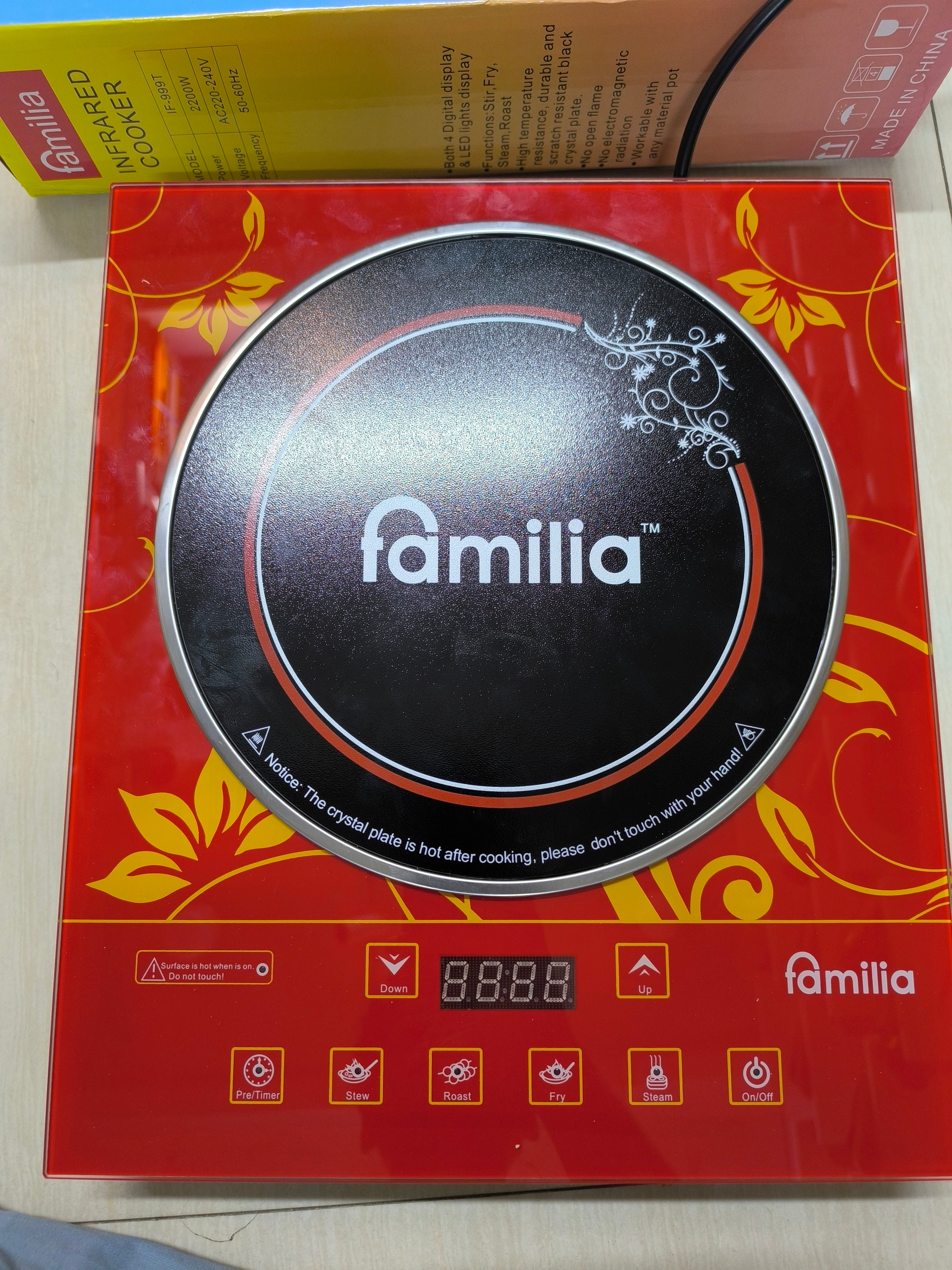 Familia infrared cooker max 2200W