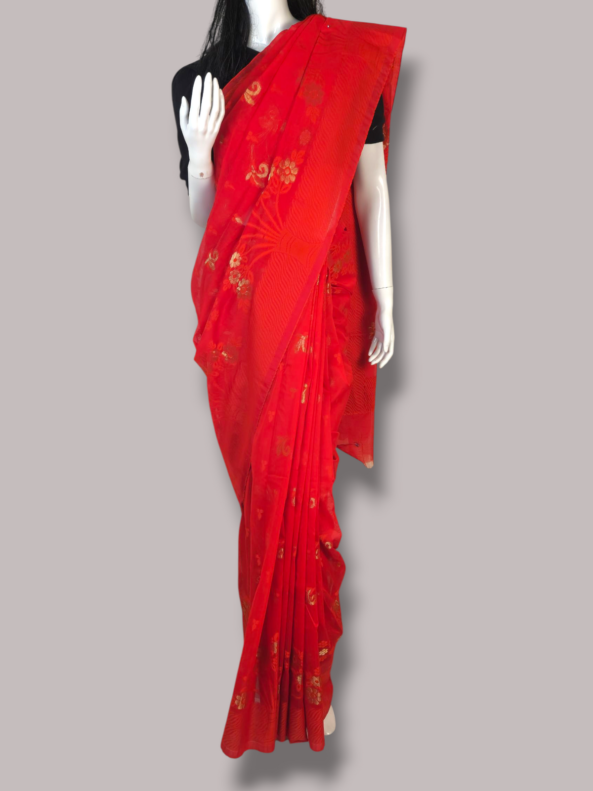 জামদানি কটন শাড়ি