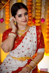 Saree + blouse