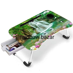 Laptop folding table