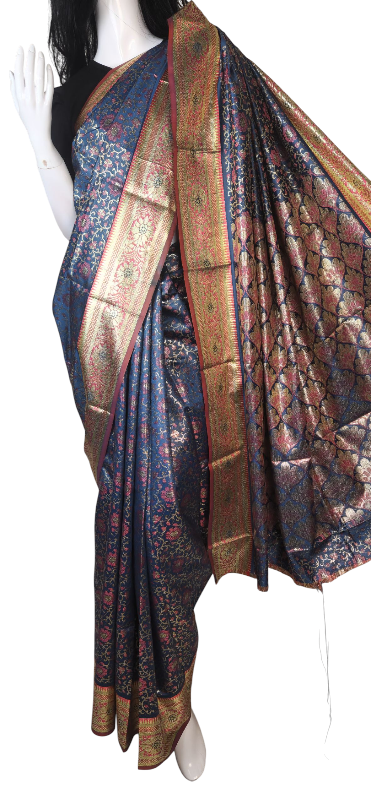 তানবানা কাতান শাড়ি