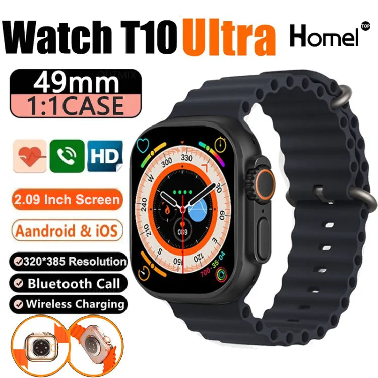 T10 Ultra Smart Watch 2.09 INFINITE DISPLAY