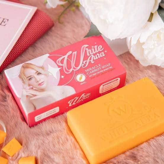 White Aura Miracle Carrot Soap 160g