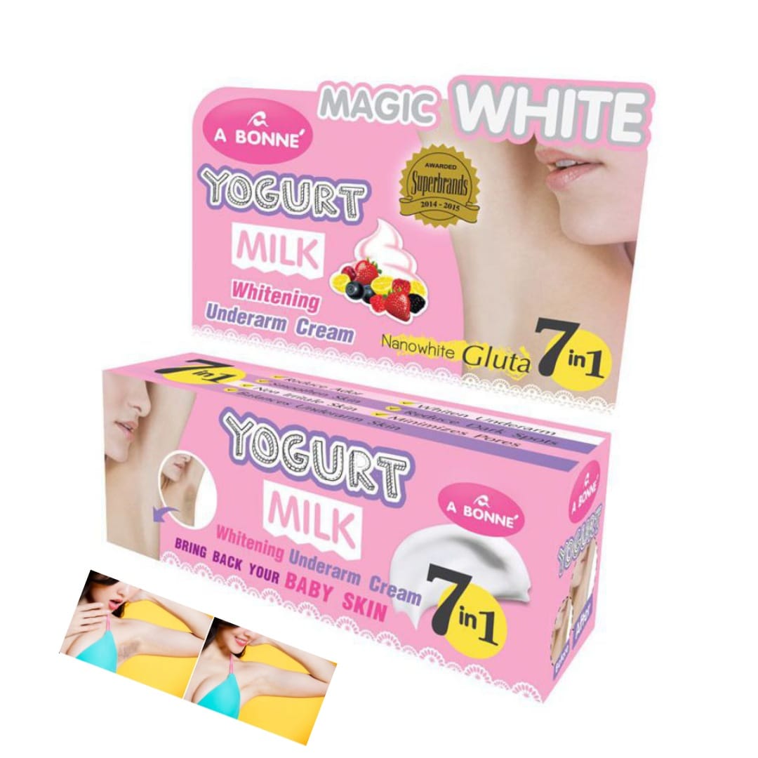 A BONNE MAGIC WHITE YOGURT Milk Whitening Underarm Cream