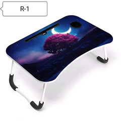 Printed Laptop  folding Table R-1
