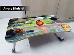 Printed Laptop Table With Drawer