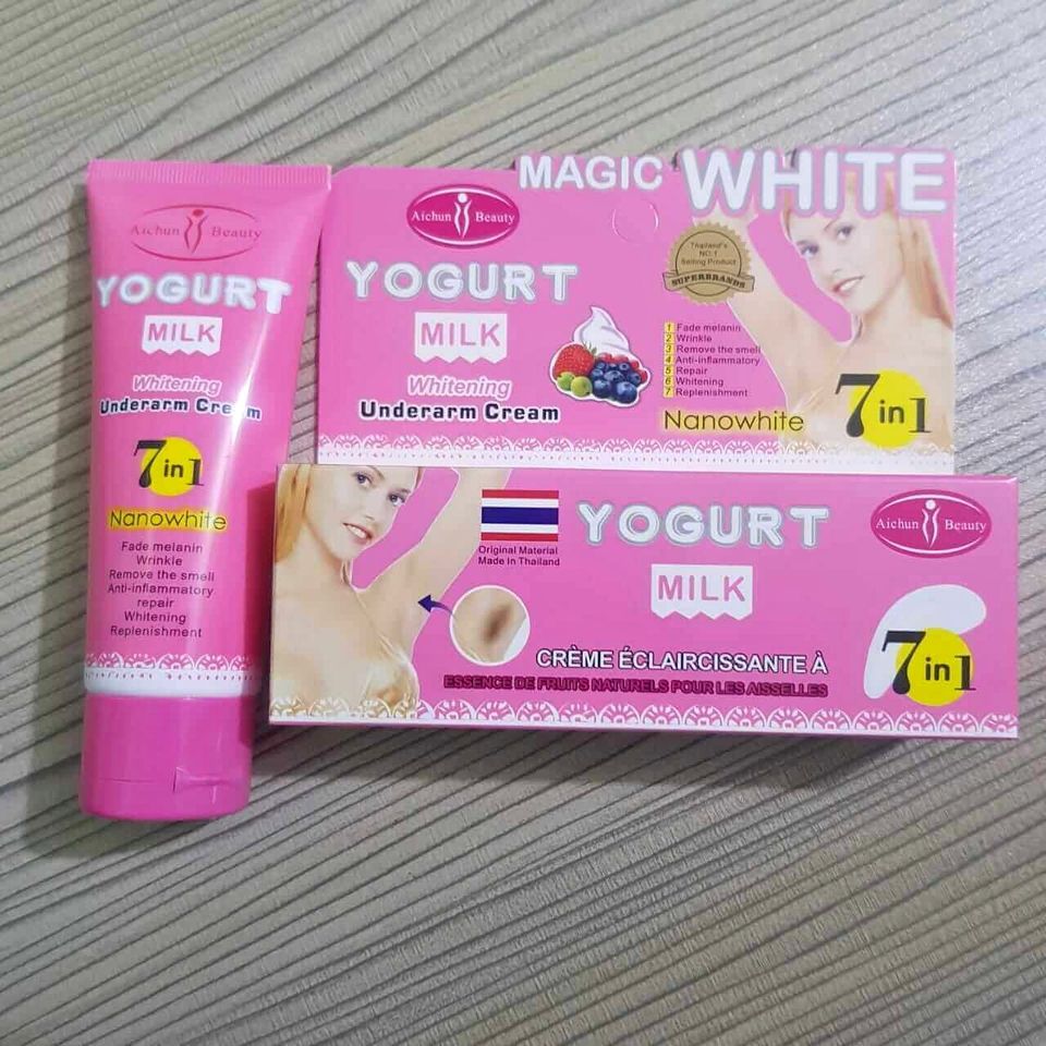 A BONNE MAGIC WHITE YOGURT Milk Whitening Underarm Cream