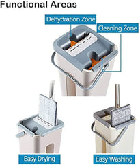 Easy Floor Cleaner 360 Degree Rotating Bucket Mop