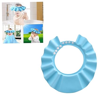 Baby Bath Head Cap Visor Shower Bathing Protection Bath Cap Visor Hat for Baby Toddler Kids Bathing Cap