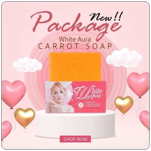 White Aura Miracle Carrot Soap 160g