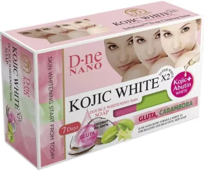 D-ne Nano Kojic White Gluta Arbutin Soap (160g)