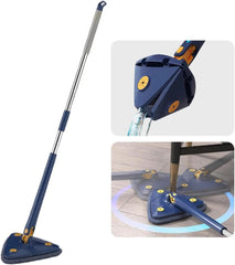 360° ROTATABLE ADJUSTABLE MULTIFUNCTIONAL CLEANING MOP TRIANGLE MOP