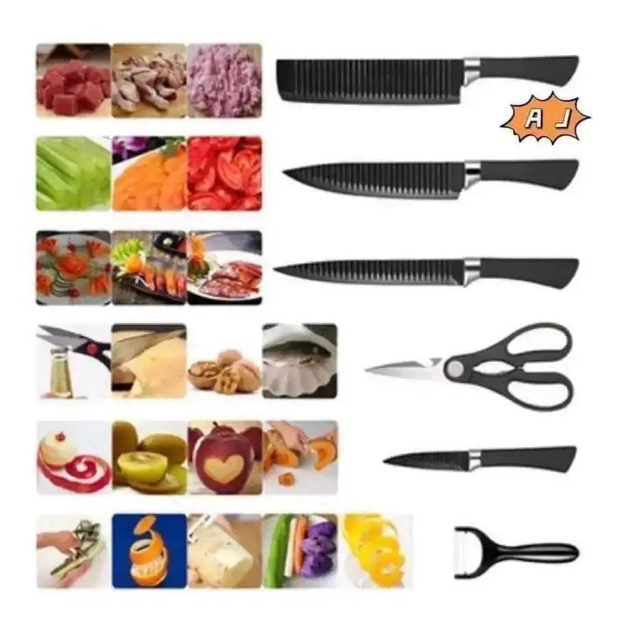 6pcs Knife Set