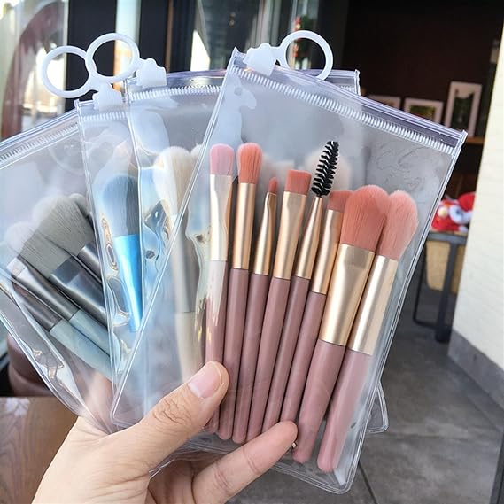 8 Pcs Brush Set/Brush set for Girls/Makeup sets