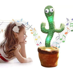 Dancing cactus plush toy