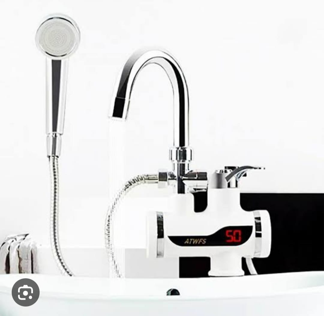 Electric Instant Hot Water Tap With Hand Shower