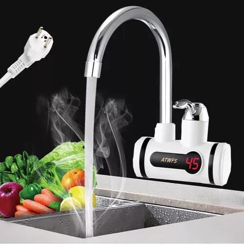 Electric Instant Hot Water Tap With Hand Shower