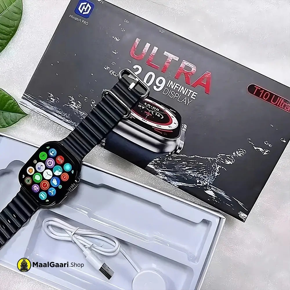 T10 Ultra Smart Watch 2.09 INFINITE DISPLAY