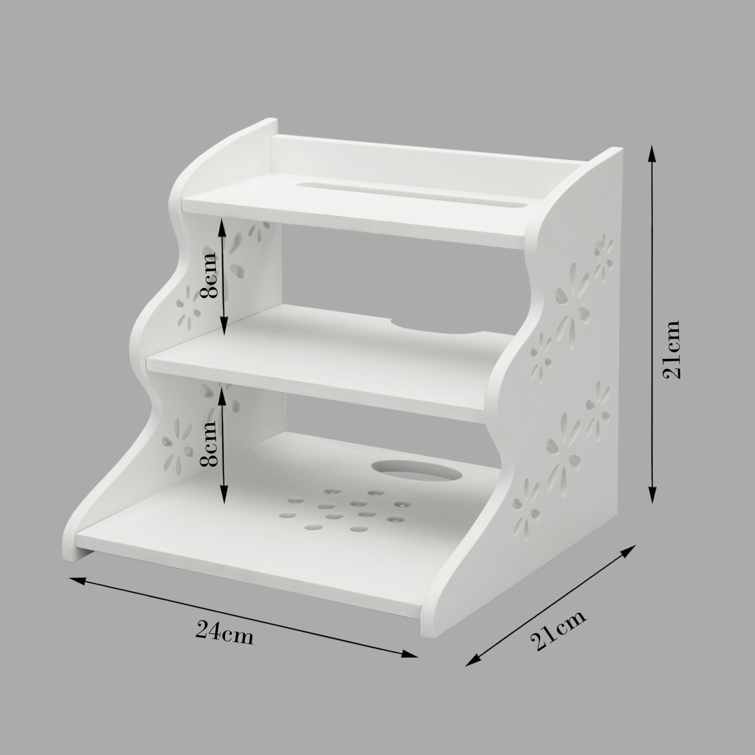 3 layer router stand