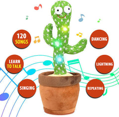 Dancing cactus plush toy