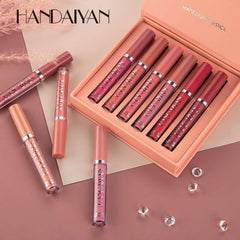 Handaiyan 6pcs Matte Liquid Lipstick Set